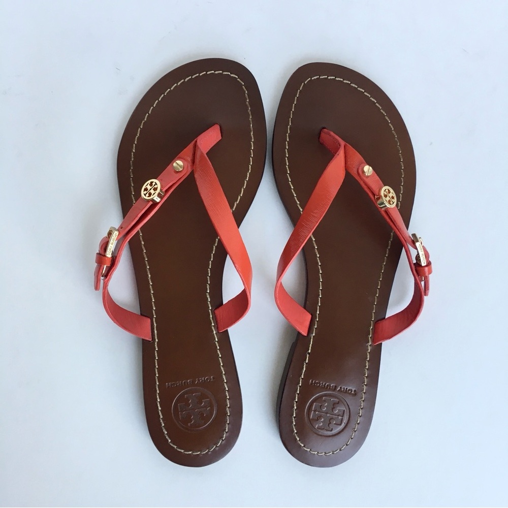 Tory Burch Monogram Flat Sandal - Picture 4 of 13